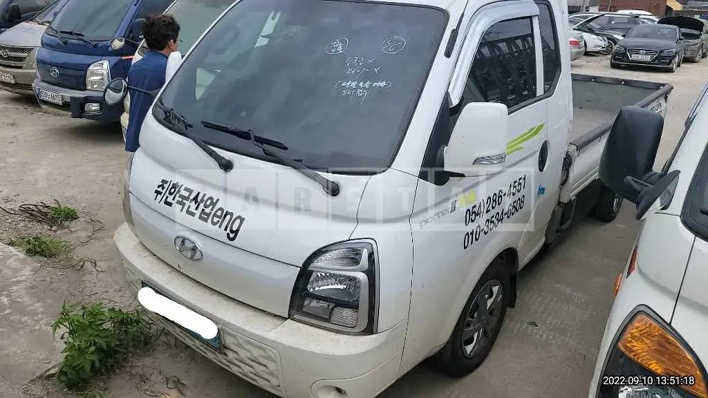Photo 2 of 7: 2021 Hyundai Potter 2 Institutes, VIN KMFZCZ7NFMU006471 — Korean insurance auction