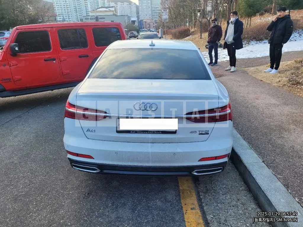 Photo 2 of 5: 2020 Audi A6 45 TFSI quattro, VIN WAUZZZF22LN012195 — Korean insurance auction