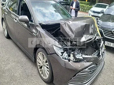 Photo 1 of 9: 2018 Toyota Camry Hybrid, VIN JTNB21HK0J3005449 — Korean insurance auction