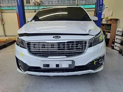 Photo 1 of 11: 2016 Kia Carnivals, VIN KNAME81ABGS198470 — Korean insurance auction