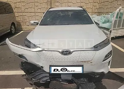 Photo 1 of 46: 2020 Hyundai Kona Electric, VIN KMHK381GFLU124583 — Korean insurance auction