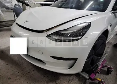Photo 1 of 28: 2020 Tesla Model 3 Standard Rangeplus RWD, VIN 5YJ3E1EA0LF694507 — Korean insurance auction