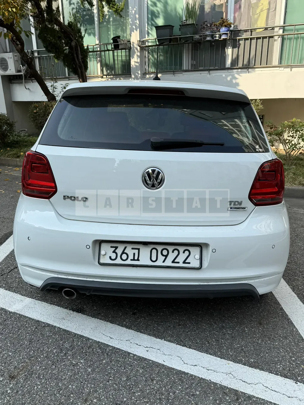 Photo 2 of 8: 2016 Volkswagen Polo 1.4 TDI, VIN WVWZZZ6RZGY058111 — Korean insurance auction
