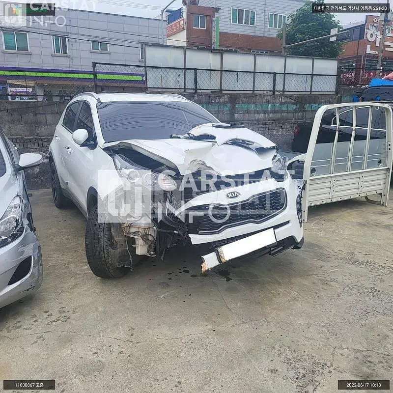 Photo 2 of 9: 2018 Kia Sportage, VIN KNAPM813BJK454481 — Korean insurance auction