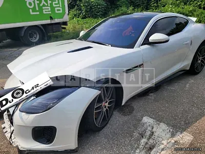 Photo 1 of 17: 2019 Jaguar F-Type, VIN SAJDB1BV8KCK62216 — Korean insurance auction