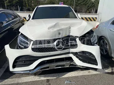 Photo 1 of 18: 2021 Mercedes-Benz GLC300 e 4Matic Coupe, VIN W1N0J5DB8MF972222 — Korean insurance auction