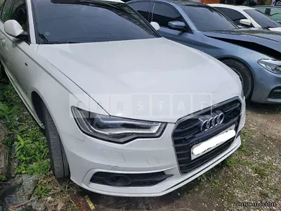 Photo 1 of 15: 2015 Audi A6 45 TDI quattro, VIN WAUZZZ4G3FN049582 — Korean insurance auction