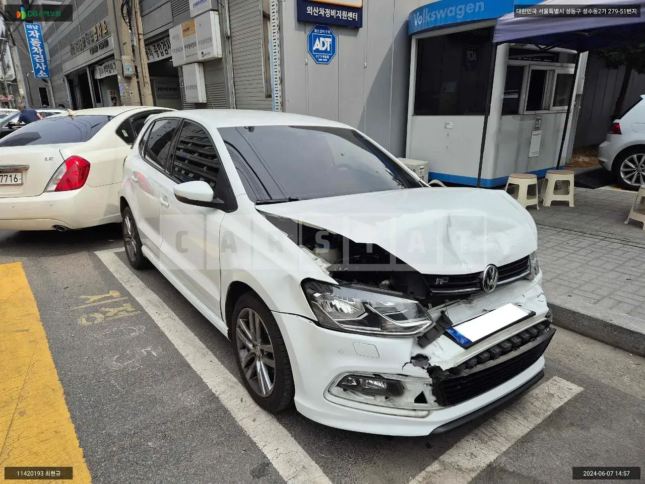 Photo 2 of 9: 2016 Volkswagen Polo 5 FL 1.4 TDI, VIN WVWZZZ6RZGY165509 — Korean insurance auction