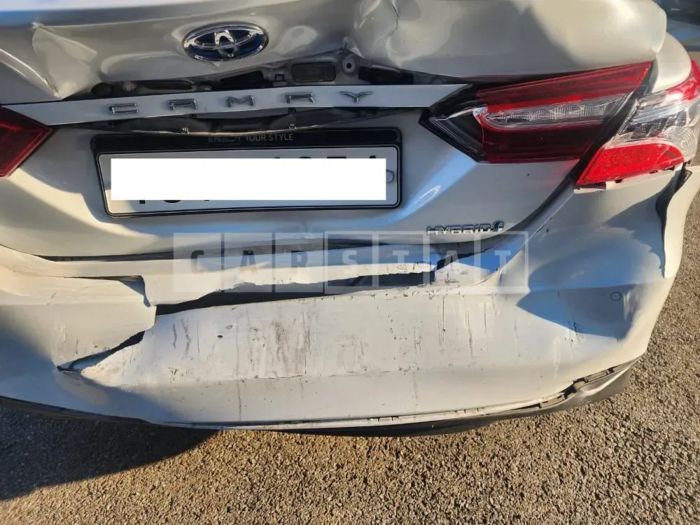 Photo 2 of 27: 2019 Toyota Camry Hybrid, VIN JTNB21HK9K3046194 — Korean insurance auction