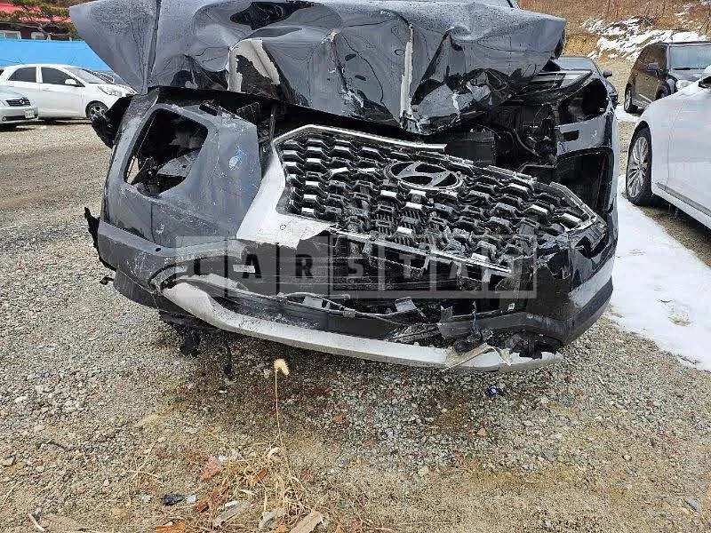 Photo 2 of 44: 2019 Hyundai Palisade, VIN KMHR381ADKU033675 — Korean insurance auction
