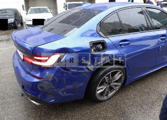 Photo 2 of 20: 2022 BMW M340i, VIN WBA5U7108NFL81079 — Korean insurance auction