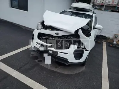 Photo 1 of 10: 2016 Kia Sportage 1.7, VIN KNAPN815GGK054727 — Korean insurance auction