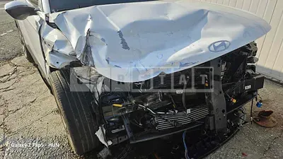 Photo 1 of 32: 2023 Hyundai Kona, VIN KMHHE813BPU054458 — Korean insurance auction