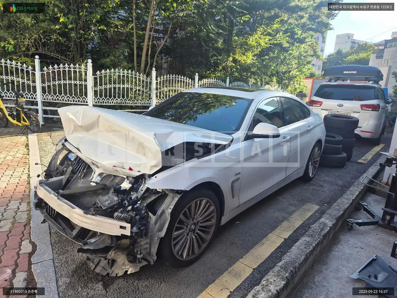 Photo 2 of 30: 2018 BMW 420i Gran Coupe, VIN WBA4H3109JBM41882 — Korean insurance auction