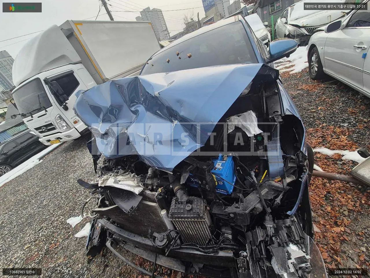 Photo 2 of 13: 2015 Hyundai Tucson, VIN KMHJ381ABGU017015 — Korean insurance auction