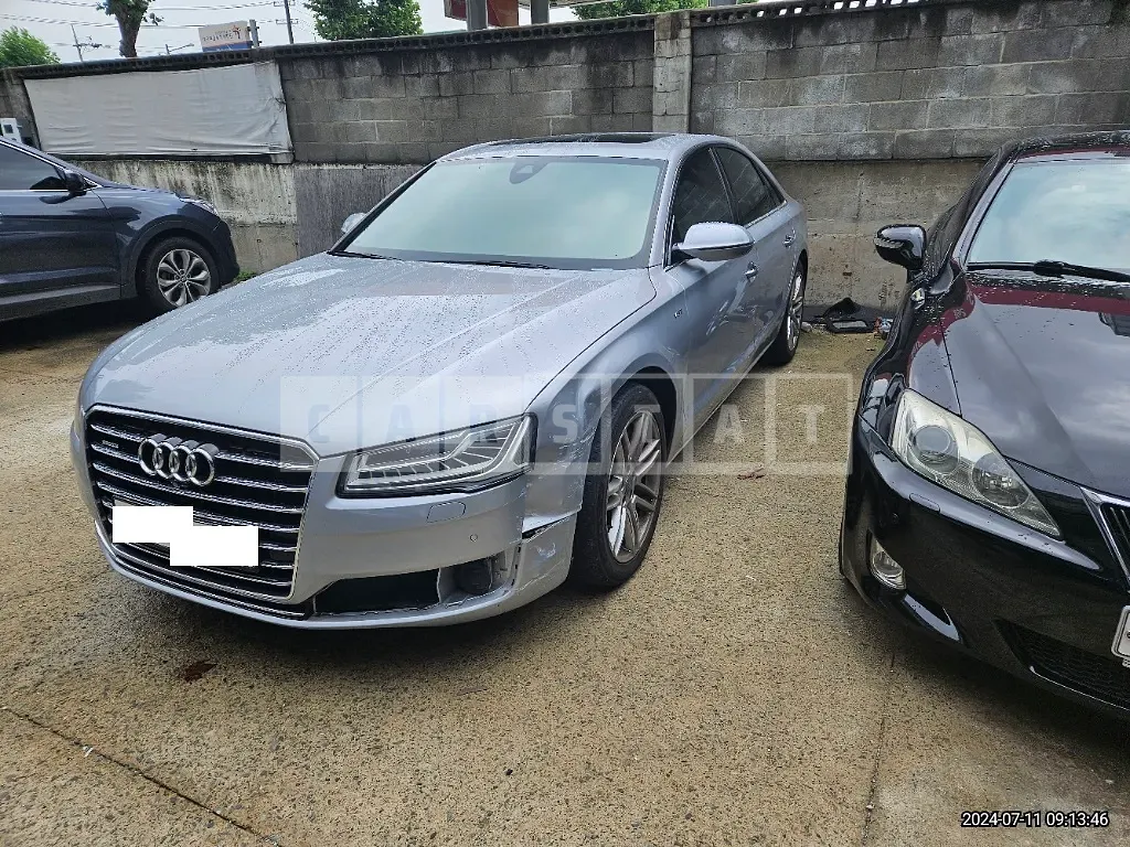 Photo 2 of 48: 2015 Audi A8 60 TDI Four — Korean insurance auction