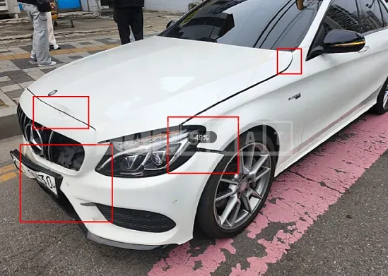 Photo 2 of 5: 2016 Mercedes-Benz C450 AMG 4Matic — Korean insurance auction