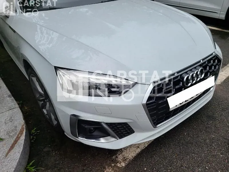 Photo 2 of 15: 2020 Audi A5, VIN WAUZZZF56LA015568 — Korean insurance auction