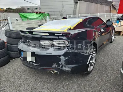 Photo 1 of 5: 2021 Chevrolet Camaro, VIN 1G1F91R73M0129774 — Korean insurance auction