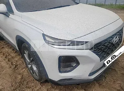 Photo 1 of 6: 2019 Hyundai Santa Fe, VIN KMHS281ADKU077314 — Korean insurance auction