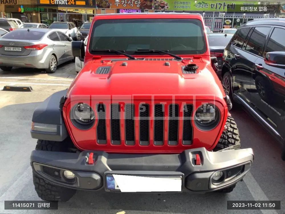 Photo 2 of 29: 2023 Jeep Zip Wrangler Rubicon, VIN 1C4HJXFN6PW518780 — Korean insurance auction