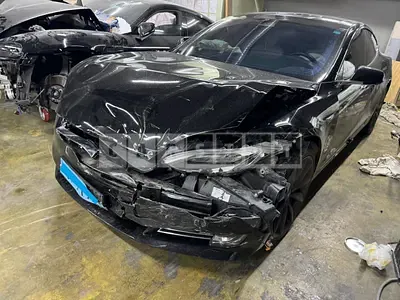 Photo 1 of 48: 2017 Tesla Model S 90d, VIN 5YJSA1E24HF219031 — Korean insurance auction