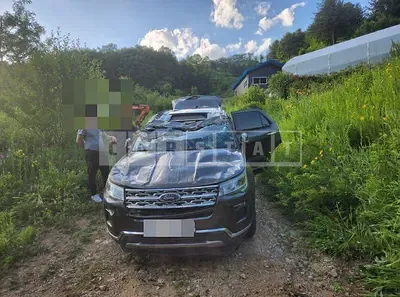 Photo 1 of 22: 2018 Ford Explorer 2.3 AWD — Korean insurance auction