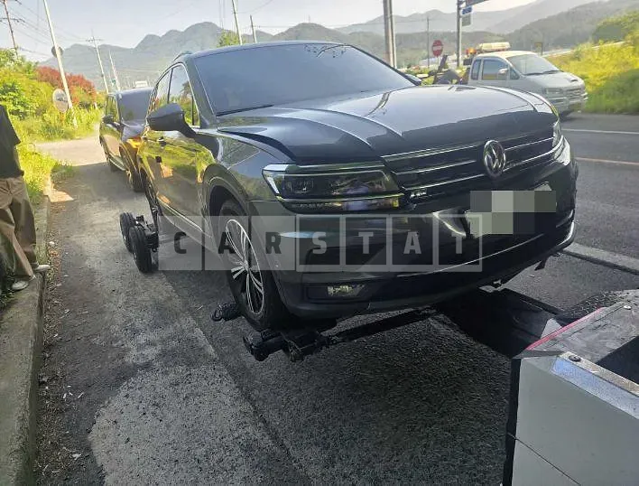 Photo 2 of 8: 2019 Volkswagen Tiguan 2.0 TDI — Korean insurance auction
