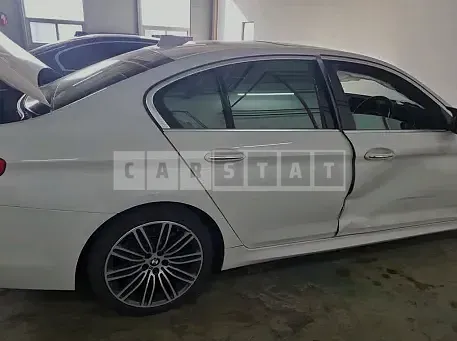 Photo 2 of 9: 2018 BMW 530i xDrive, VIN WBAJD910XJWC84070 — Korean insurance auction