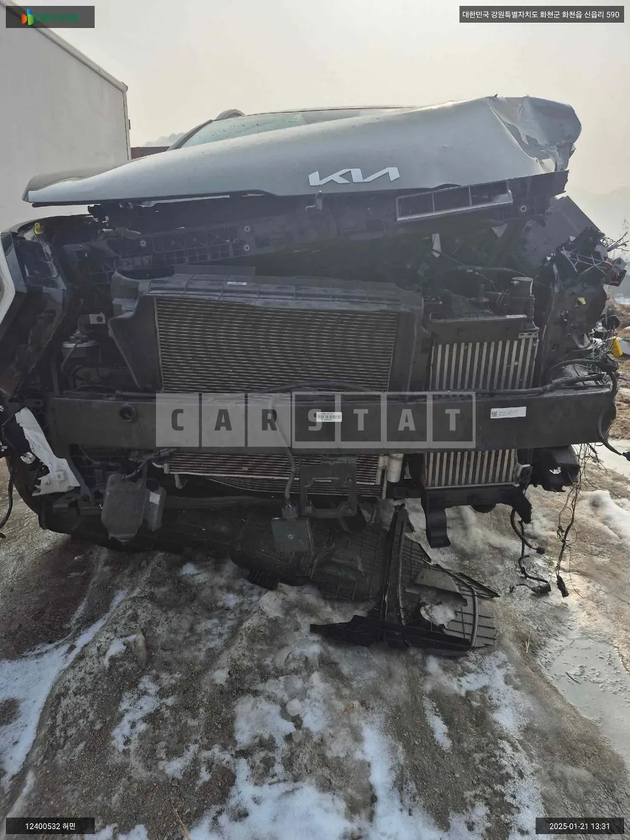 Photo 2 of 20: 2022 Kia Sportage, VIN KNAPV81BGNK095322 — Korean insurance auction