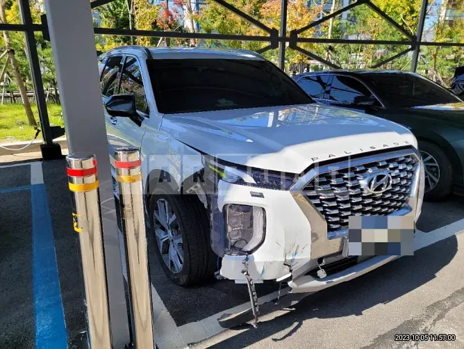Photo 2 of 15: 2019 Hyundai Palisade 3.8 4WD, VIN KMHR381EDKU019673 — Korean insurance auction