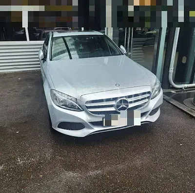 Photo 1 of 14: 2015 Mercedes-Benz C220d, VIN WDDWF0EB9GF220849 — Korean insurance auction