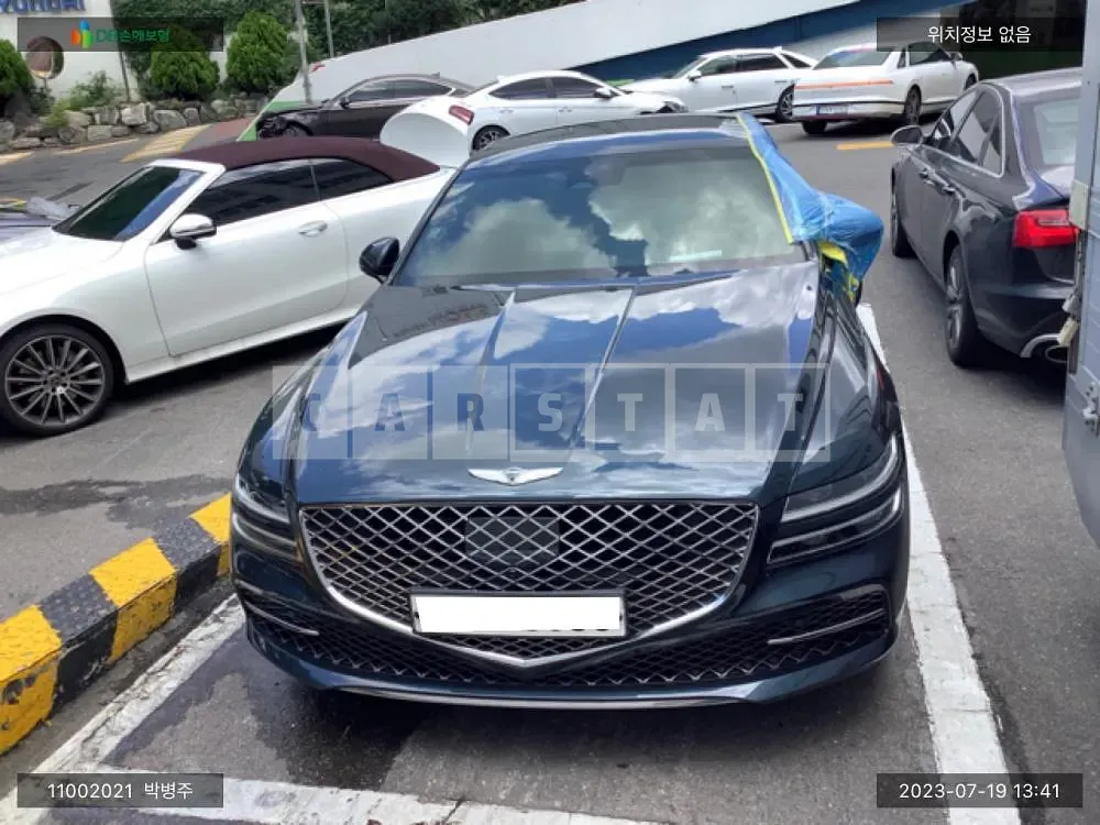 Photo 2 of 11: 2020 Genesis G80, VIN KMTGB41CBMU025175 — Korean insurance auction