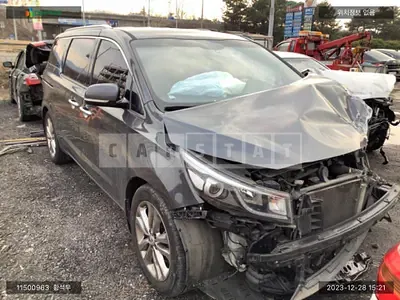 Photo 1 of 11: 2015 Kia Carnival, VIN KNAME81ABGS089362 — Korean insurance auction