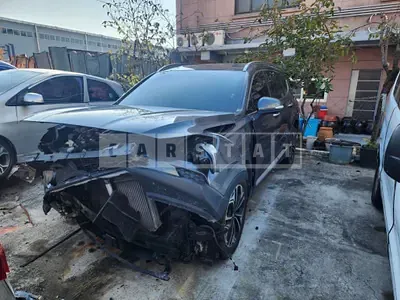 Photo 1 of 11: 2020 Hyundai Santa Fe, VIN KMHS381BBLU299881 — Korean insurance auction