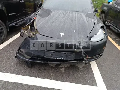 Photo 1 of 28: 2023 Tesla Model Y RWD — Korean insurance auction