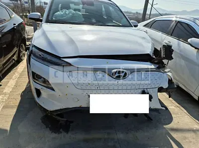 Photo 1 of 9: 2021 Hyundai Kona Electric — Korean insurance auction