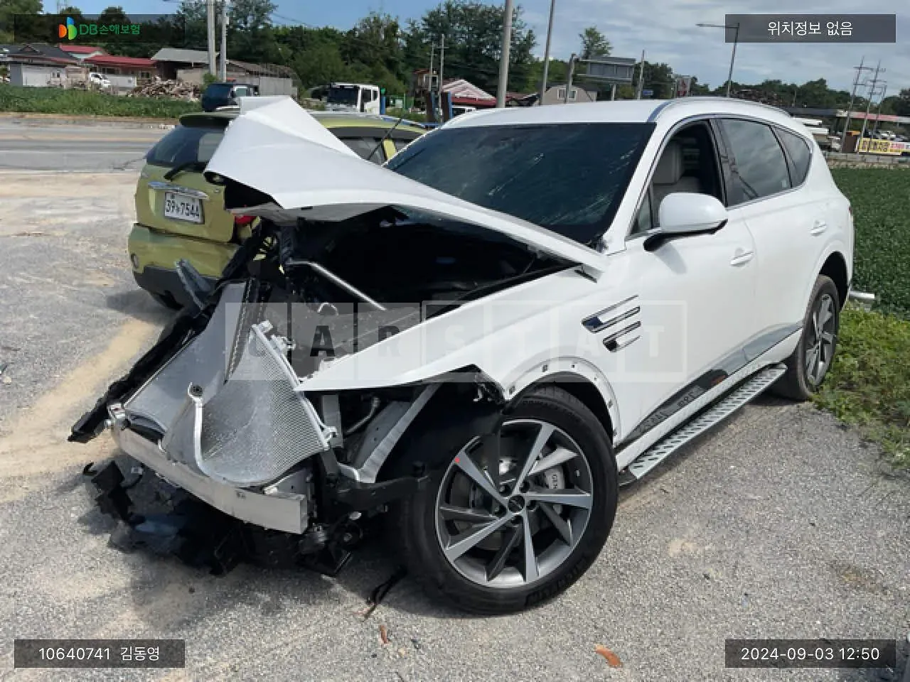 Photo 2 of 29: 2024 Genesis GV80, VIN KMTHA81BDRU226411 — Korean insurance auction