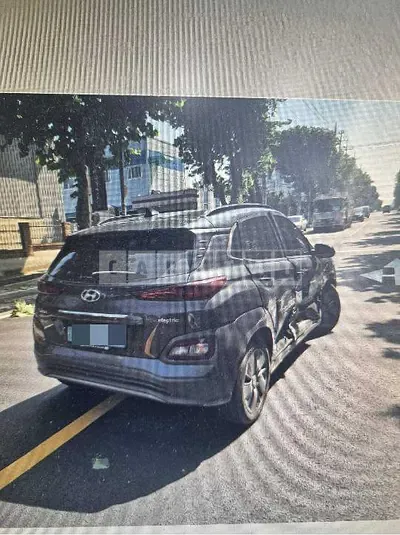 Photo 1 of 6: 2019 Hyundai Kona, VIN KMHK381GFKU038839 — Korean insurance auction