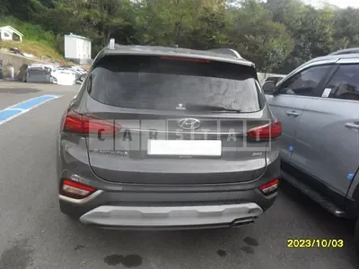 Photo 1 of 19: 2019 Hyundai Santa Fe, VIN KMHS381ABKU176405 — Korean insurance auction