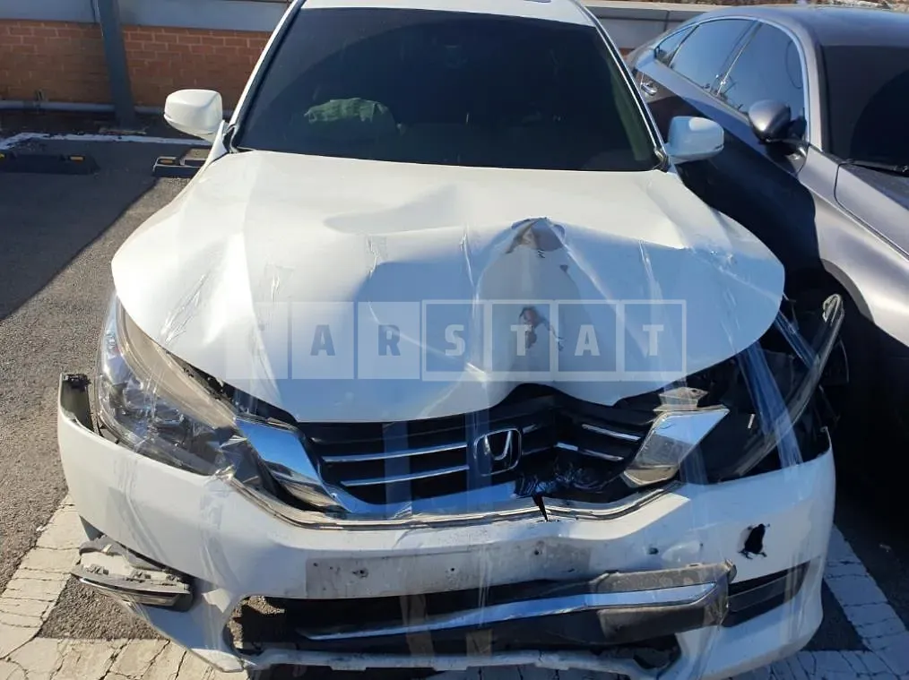 Photo 2 of 10: 2015 Honda Accord 2.4, VIN 1HGCR2680FA511346 — Korean insurance auction