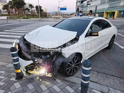 Photo 1 of 5: 2015 Mercedes-Benz CLA200 CDI 4Matic, VIN WDDSJ0CB6FN227391 — Korean insurance auction