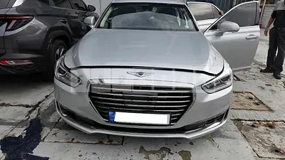 Photo 1 of 18: 2017 Hyundai Genesis EQ900, VIN KMHG541HDJU042507 — Korean insurance auction