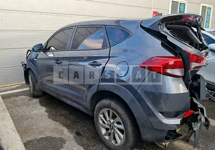 Photo 2 of 9: 2016 Hyundai Tucson, VIN KMHJ2815GGU093301 — Korean insurance auction