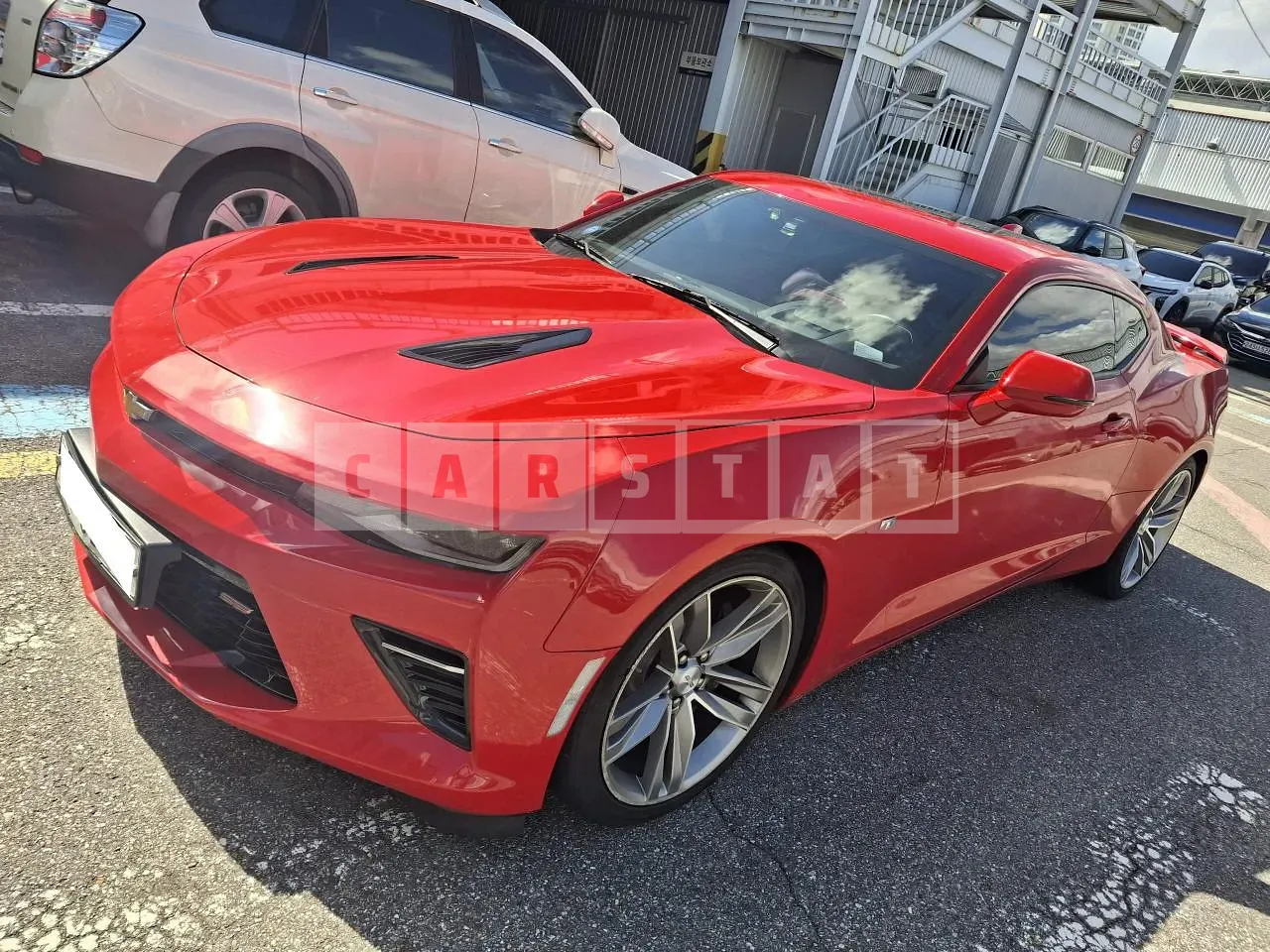 Photo 2 of 6: 2016 Chevrolet Camaro, VIN 1G1F91R7XH0134962 — Korean insurance auction