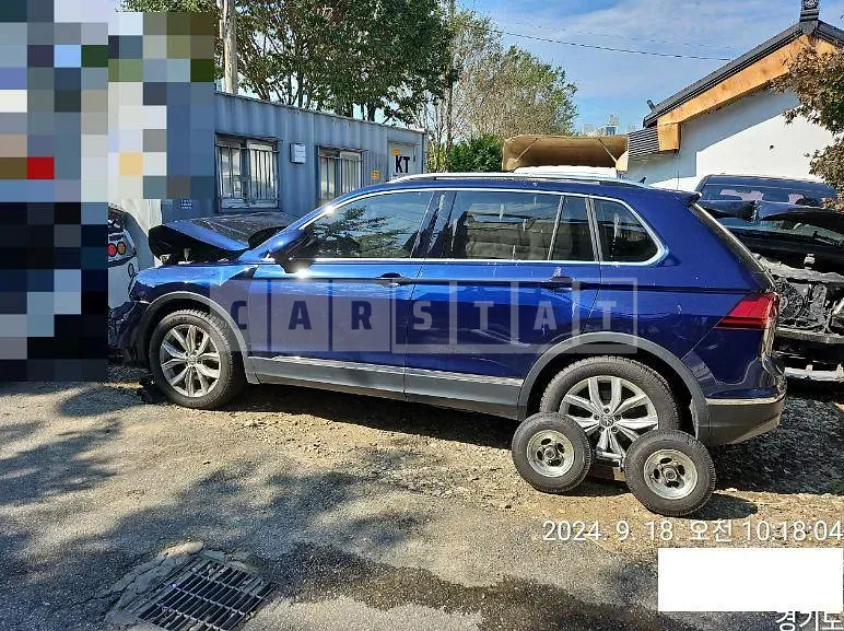 Photo 2 of 21: 2020 Volkswagen Tiguan 2.0 TDI — Korean insurance auction