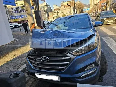 Photo 1 of 6: 2015 Hyundai Tucson, VIN KMHJ381ABGU076819 — Korean insurance auction