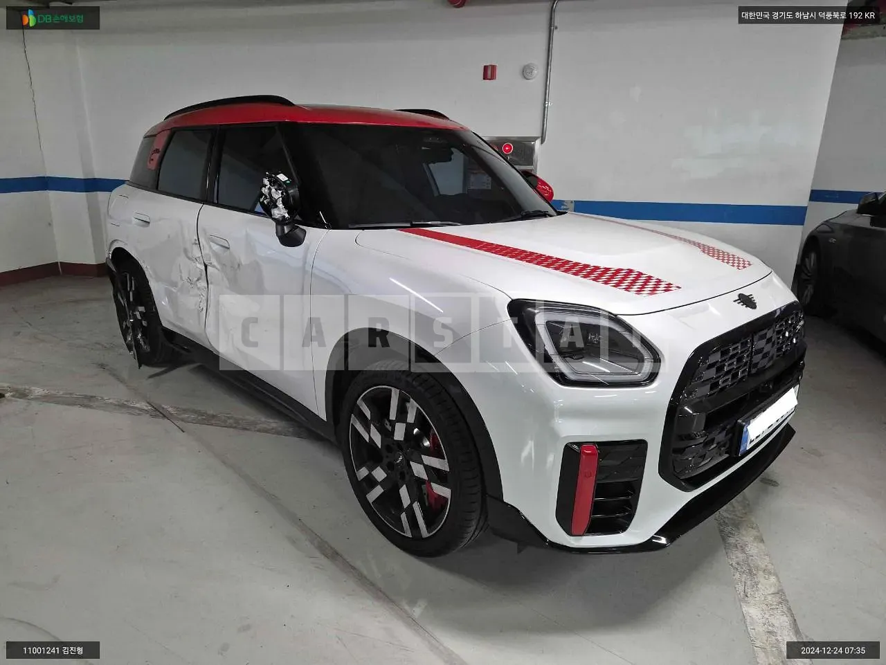 Photo 2 of 15: 2024 MINI John Cooper Works Countryman ALL4, VIN WMW31GA09R7P74704 — Korean insurance auction