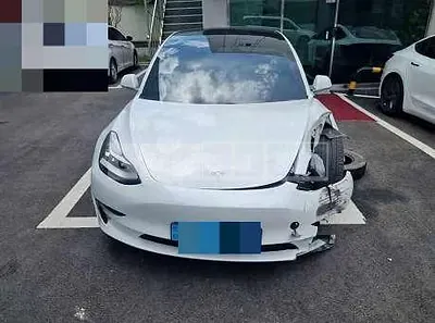 Photo 1 of 36: 2020 Tesla Model 3 Long Range, VIN 5YJ3E1EB0LF724470 — Korean insurance auction