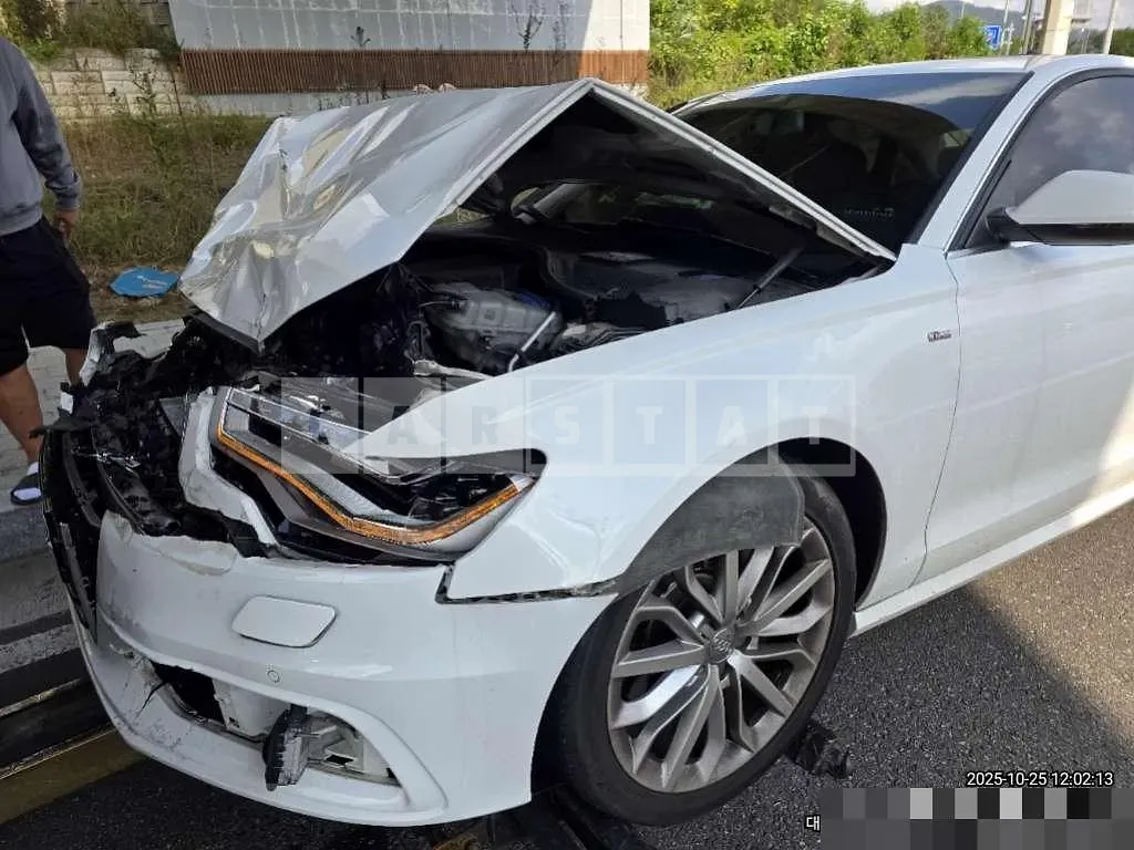 Photo 2 of 8: 2015 Audi A6 3.0 TDI quattro — Korean insurance auction